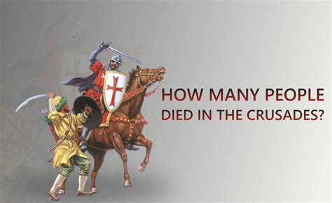 The best known of these <b>Crusades</b> are those to the Holy Land in the period between 1095 and 1291 that were intended to recover Jerusalem and its surrounding area from Islamic rule. . How many people died in the crusades
